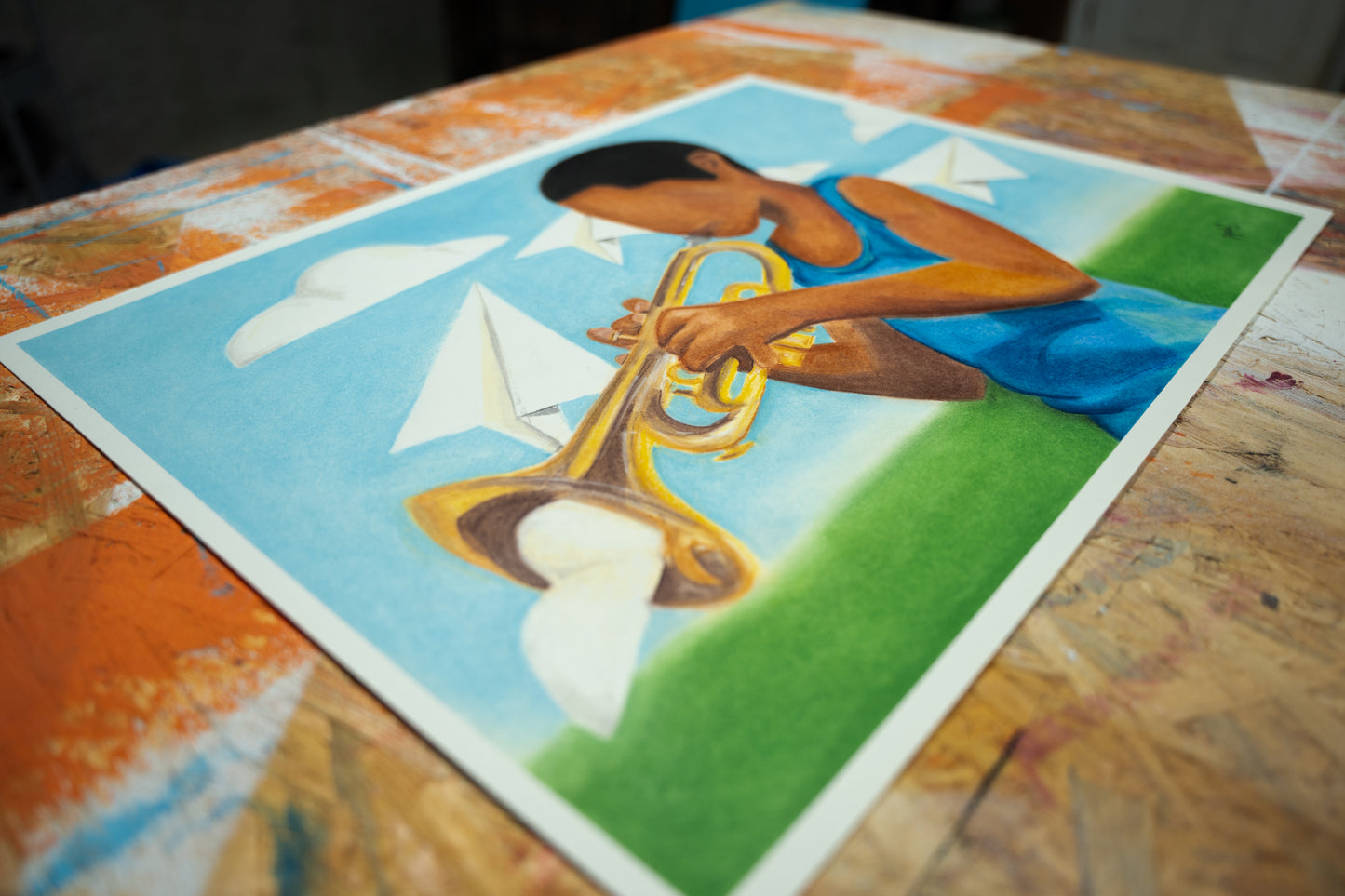 Little Boy Blue Print