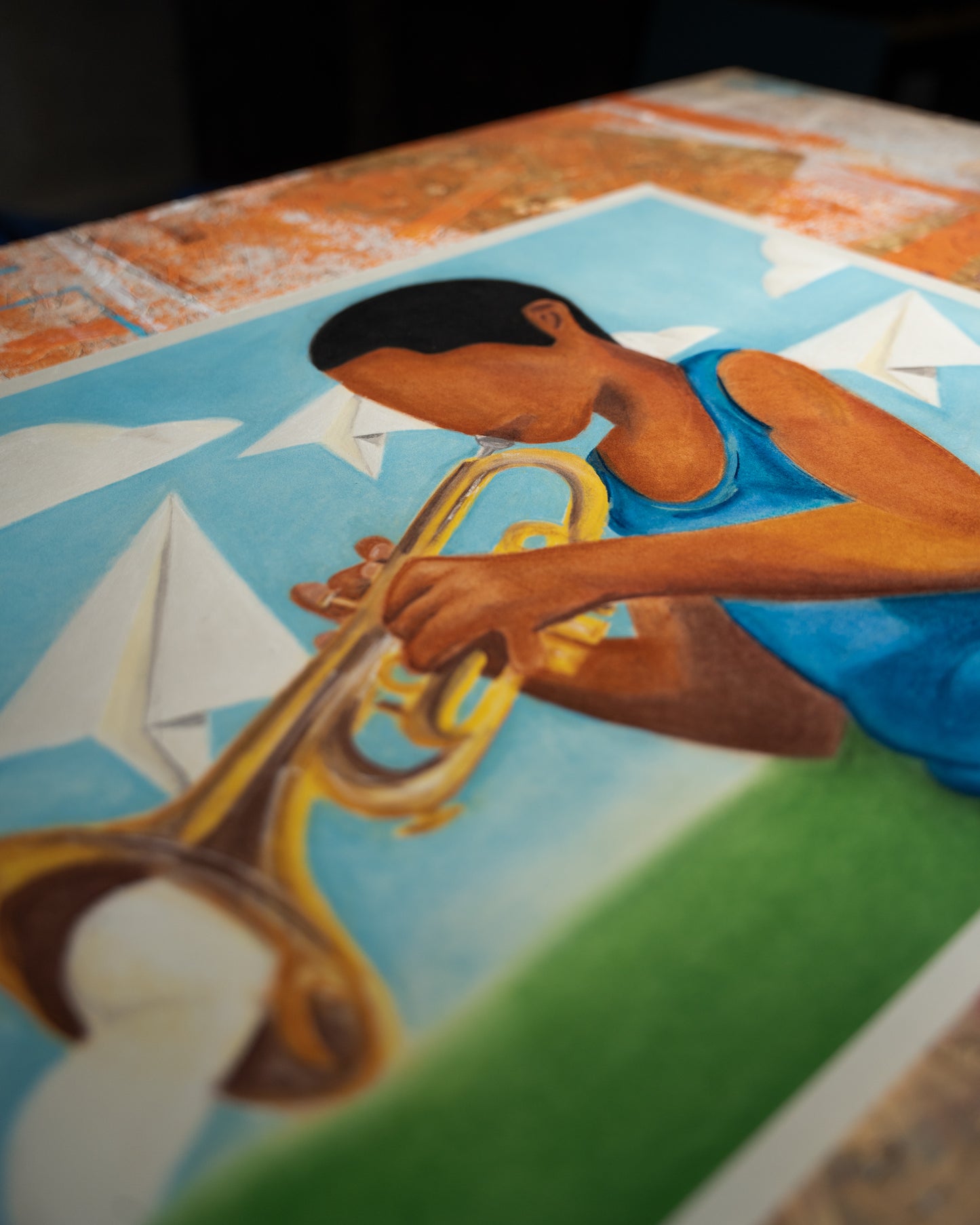Little Boy Blue Print