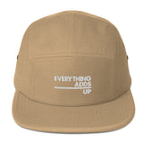 Everything Adds Up 5 Panel Cap