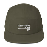 Everything Adds Up 5 Panel Cap